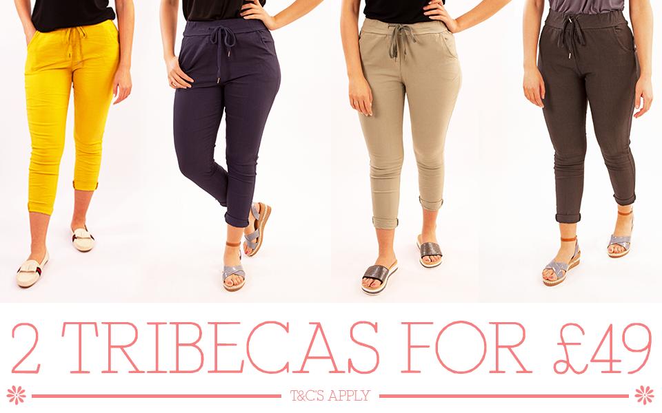 For a limited time only grab two pairs of Tribeca Trousers for just £49 - saving you £5!

Shop this this must-have offer in store and online NOW: rubyanddaisy.co.uk/the-tribeca-tr…