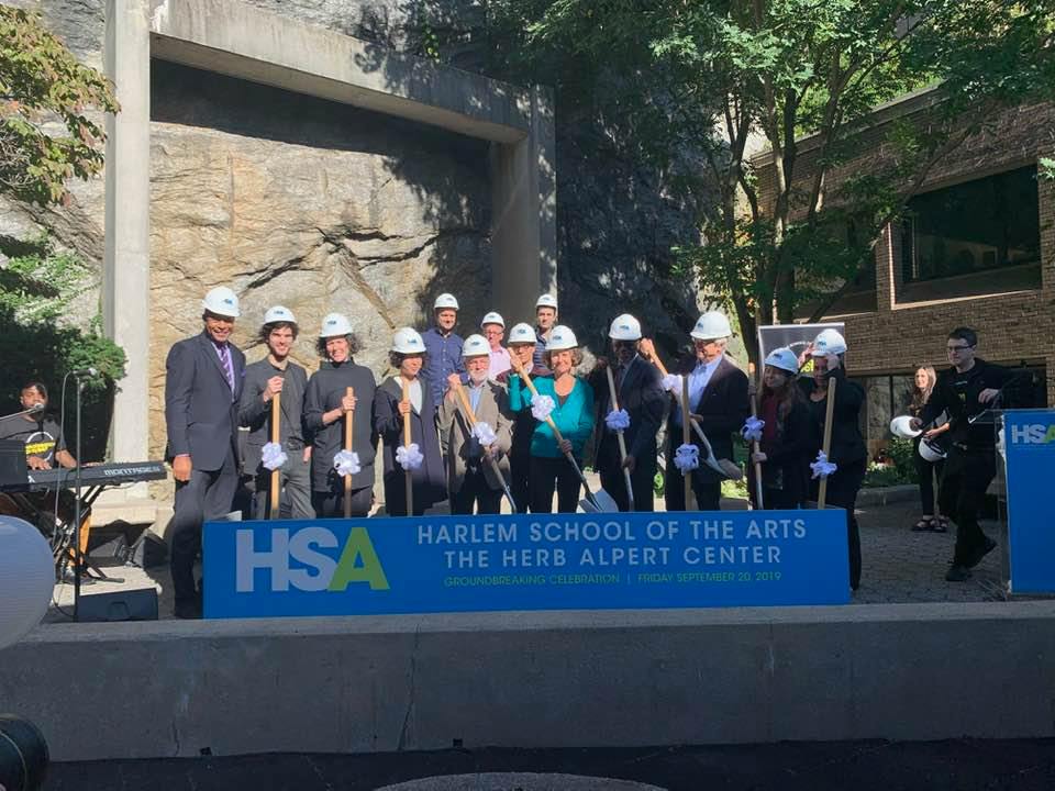 GedeonGRC's tweet photo. Last Friday, Gedeon GRC's Director of Building was breaking ground for the Harlem School of Arts Renaissance Project. We're proud to be part of this project that expresses the ongoing vitality of the heritage and creativity of this community and city. #hsa #Engineering https://t.co/2W3lyG6NHh