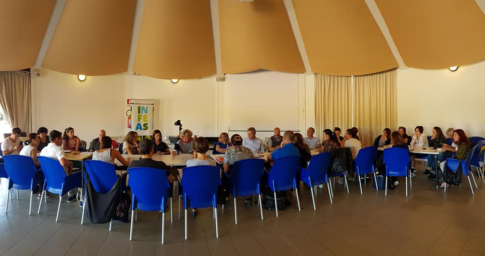 Infeas1's tweet photo. Prima giornata del percorso formativo specialistico con Beba Restelli!
#infeas #sardegnainfeas #educazioneambientale
#ambiente #informazione #educazione #rifiuti #acqua #sostenibilita #sardegna https://t.co/WyDZMLONfv
