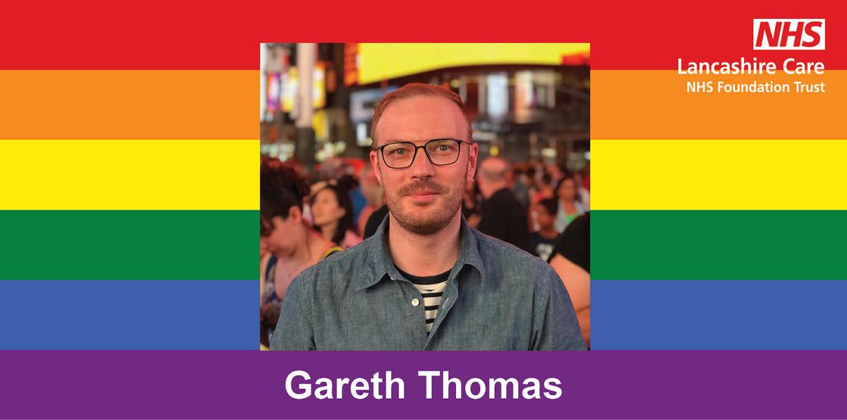 WeAreLSCFT's tweet photo. Dr Gareth Thomas, Consultant Psychiatrist for Older People and Director of Medical Education at #LCFT, said: “I pledge to promote inclusivity, to encourage and embrace diversity and to challenge stereotypes and discrimination in all spheres of my work and life.” #PrideintheNHS https://t.co/EOl3vgB166