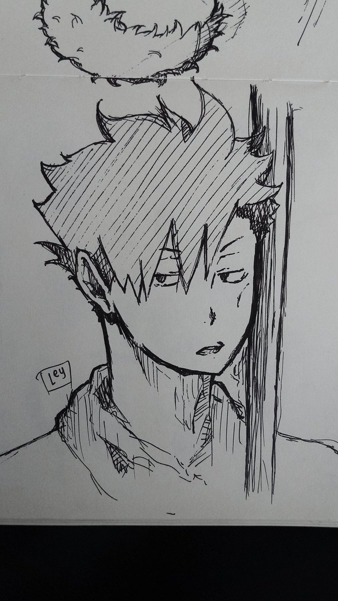 tsukki and kuroo together
(i go to school just to doodle tbh) 