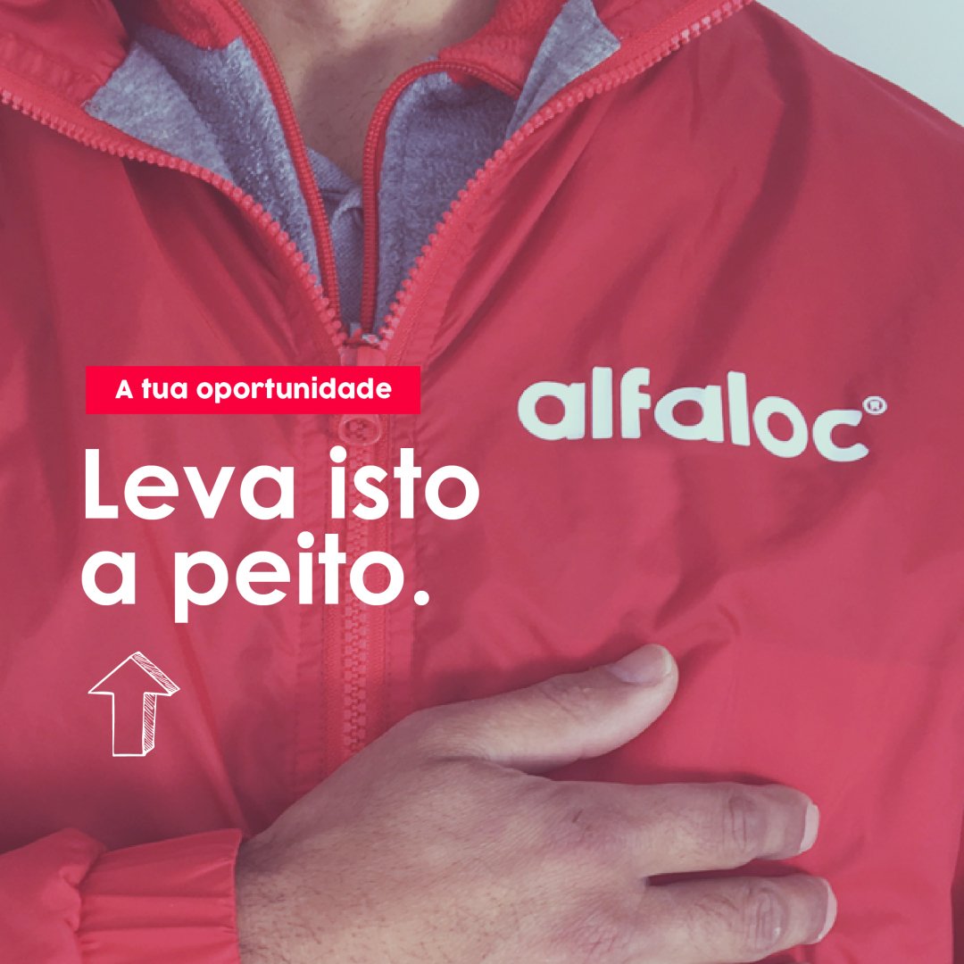 Leva isto a peito. Não deixes passar a tua oportunidade 🙌🏻
Temos o emprego perfeito para ti

Sabe mais clicando aqui ➡️ alfaloc.pt/empregos/estaf…
❤️ Alfaloc - #AlwaysWithYou