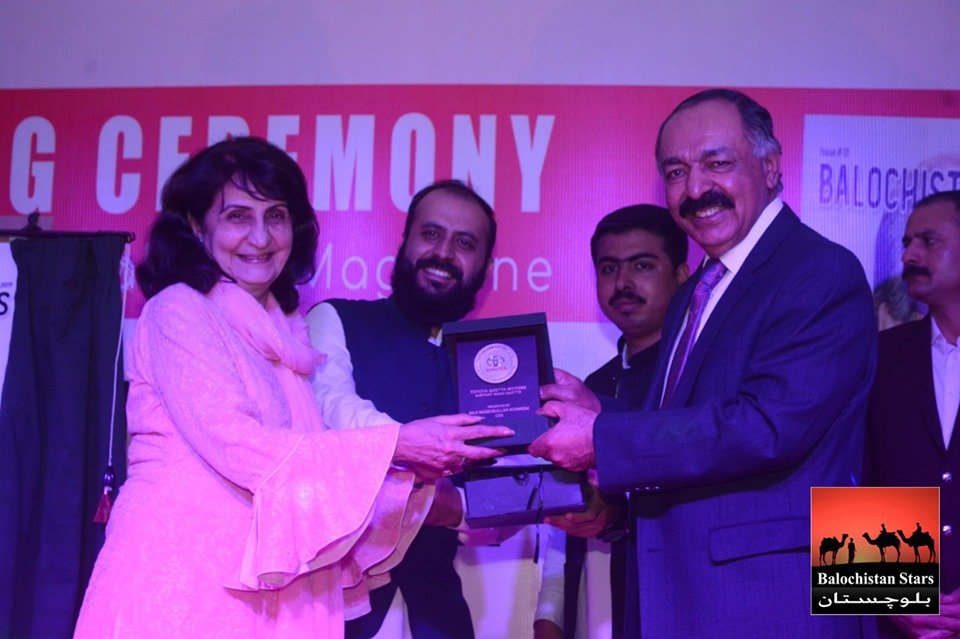 Balochistanstar's tweet photo. Ms. Roshan Khursheed Bharucha 
Ex-Senator, Ex-MNA 
#BalochistanStars 
#Top30Personalities 
#GrandLaunchingCeremony https://t.co/ZcjtYXtLB1