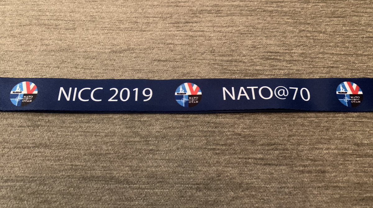 PLinNATO's tweet photo. Warsaw 🇵🇱 is proud to be hosting NATO Information and Communicators’ Conference 2019. 

Discussions, seminars &amp; workshops on a timely topic: NATO Communications @70: Unity of Message and Message of Unity 🤝📢

#NICC2019🇵🇱 #WeAreNATO #PLNATO20 https://t.co/wFyejaktdf