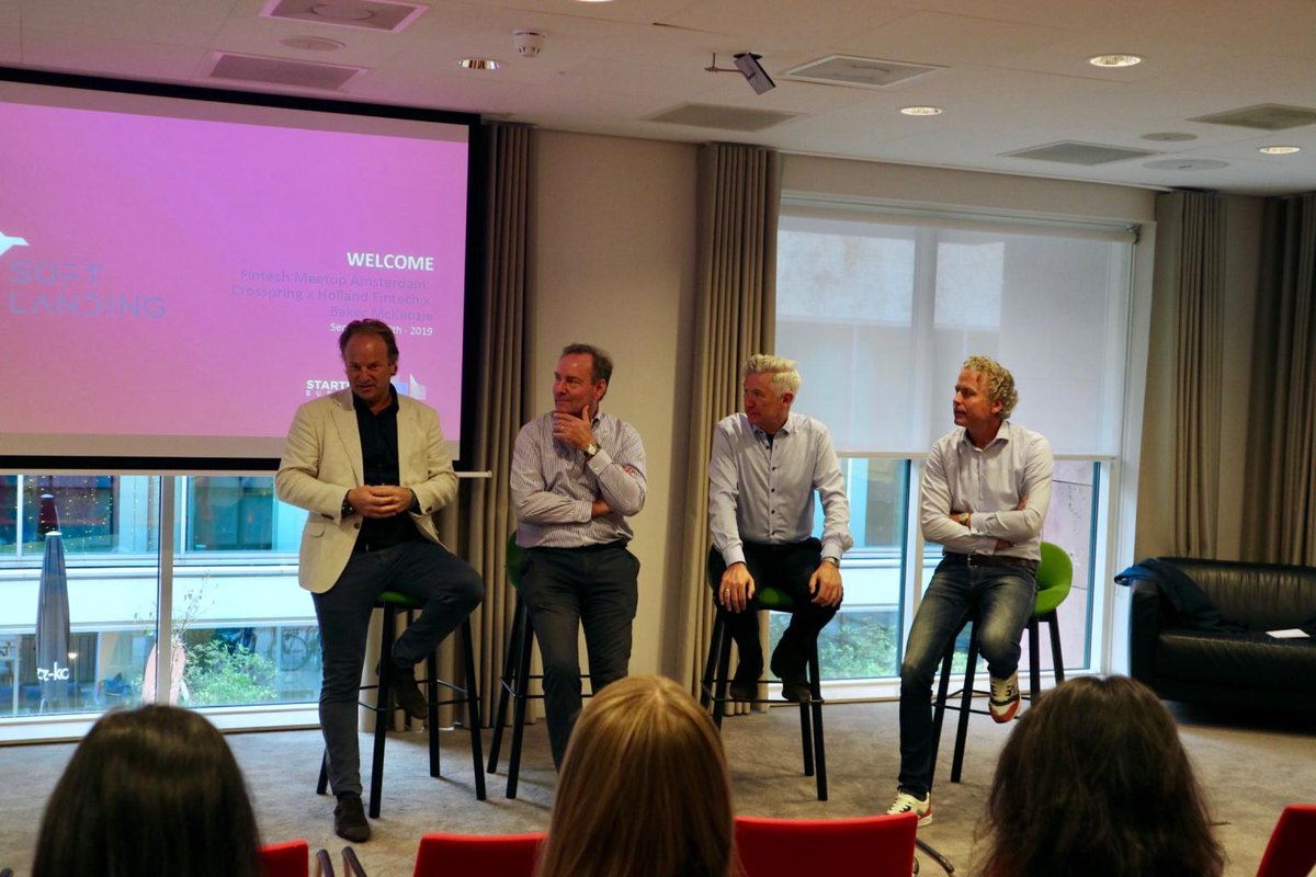 u_globally's tweet photo. Yesterday we visited @BakerMcKenzieNL in Amsterdam (to learn about the legal landscape and the @HollandFinTech  community), @Sbootcamp (to visit the third biggest accelerator in the world), and finally to @AMSCapitalHouse  for networking😎

Will keep you posted with more news! https://t.co/VjKGdu0j0Y