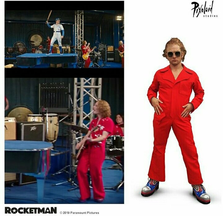 Jaredproudofyou's tweet photo. @TaronEgerton #eltonjohn #pixoloidstudios @rocketmanmovie ππππππππ https://t.co/E5F82IoNMI