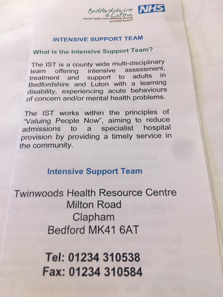 ISTnhselft1's tweet photo. #BedfordHWBF19 Intensive Support Team are here... #learningdisabilities @NHS_ELFT Health and Well-being Fair @HealthwatchBB ❤️come along and say Hi!! #bedford 🙌🏻 @Theloftgallones https://t.co/WRUAqxoCYY
