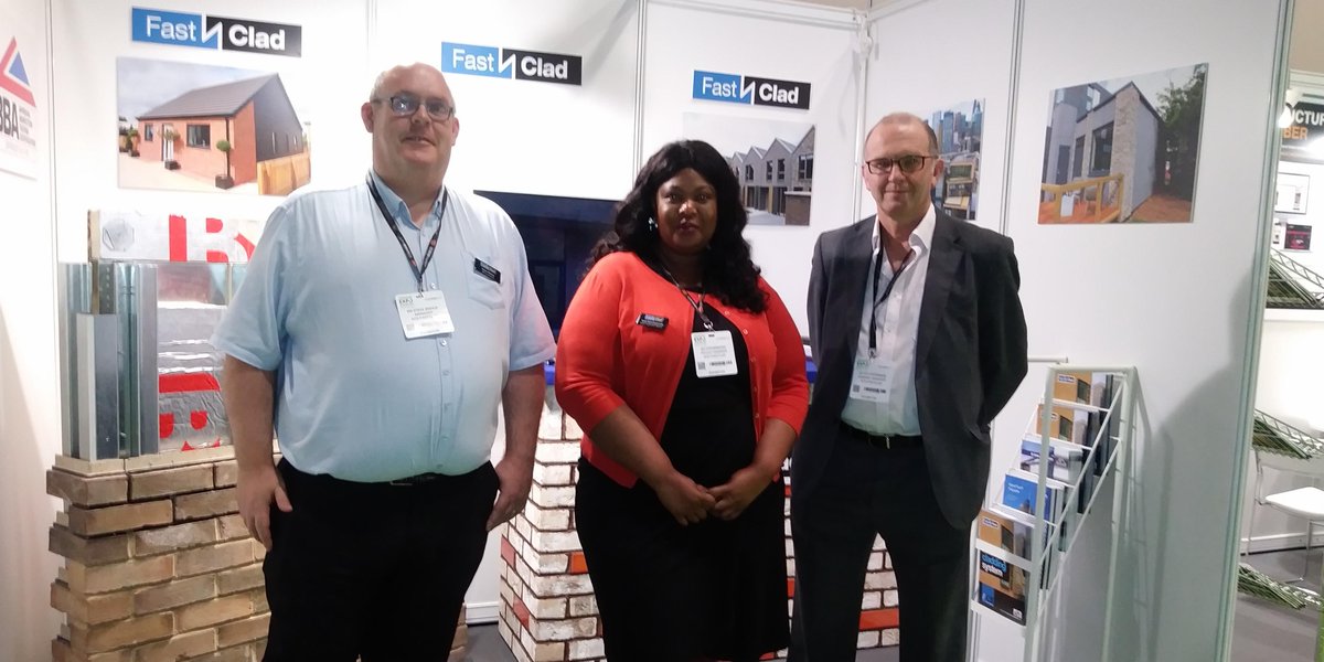 FastClad's tweet photo. It's the final day of #OffsiteExpo  - a great show! 👍 Don’t forget to visit the @FastClad team on stand Z60.

#fastclad lightweight #brickslip cladding solutions! #bbacertified @ExploreOffsite https://t.co/2UQBFkIrHc