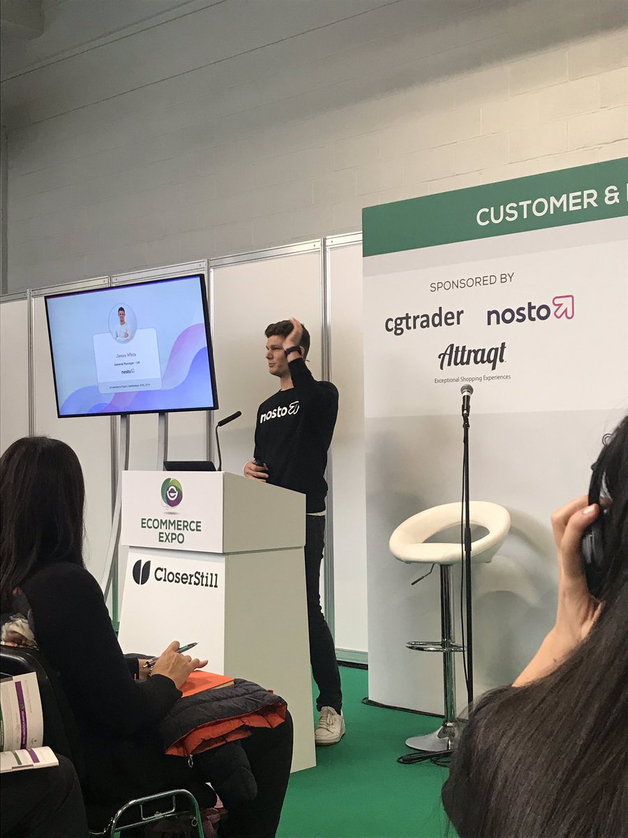 LobsterMedia_'s tweet image. Great talk about Innovating through Content Personalisation by @NostoSolutions 💥💥 #adtech #technologyformarketing