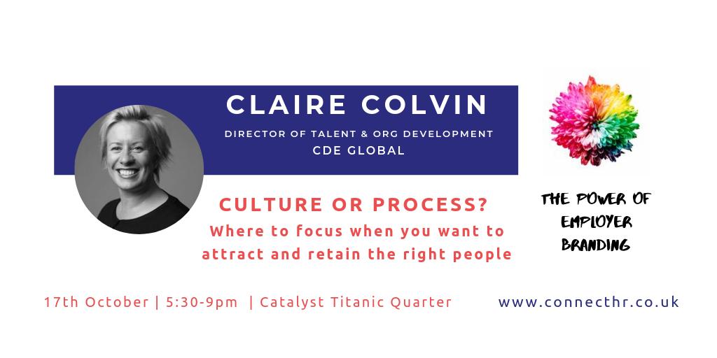 At #ConnectHR, Claire Colvin will share the secrets of how a strategic approach to employer branding enabled @cdeglobal to grow their team by over 140% and achieve a 91% retention.   

Limited spaces, so get your tickets today: bit.ly/2lIGSLC

#HR #EVP #EmployerBranding