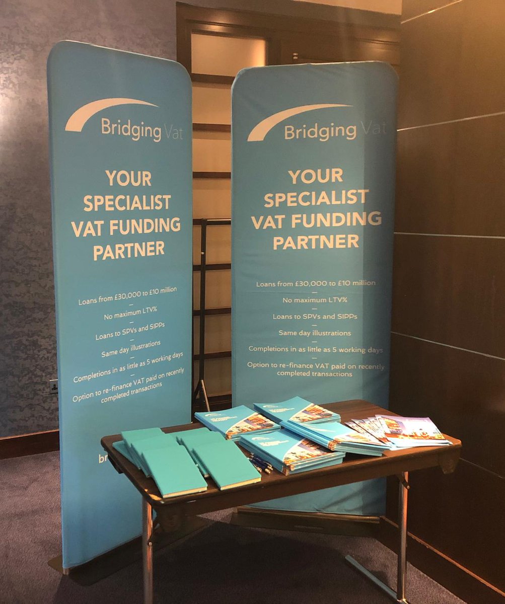 Mike is presenting today to important brokers at the <a href="/FIBAUK/">FIBA</a> annual roundtable conference in Gatwick. 

#propertyfinance #vat #commercialfinance #bridgingvat #fiba