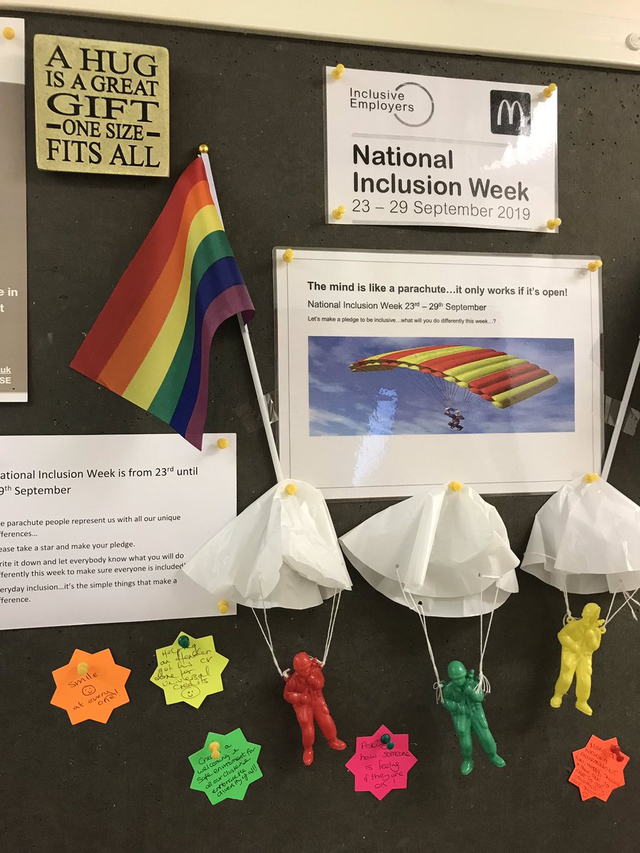 NPS_NorthYorks's tweet photo. York office inclusion wall. Lots to celebrate and always new things to learn #inclusiveprobation #inclusionweek https://t.co/kWDCfAxdp4