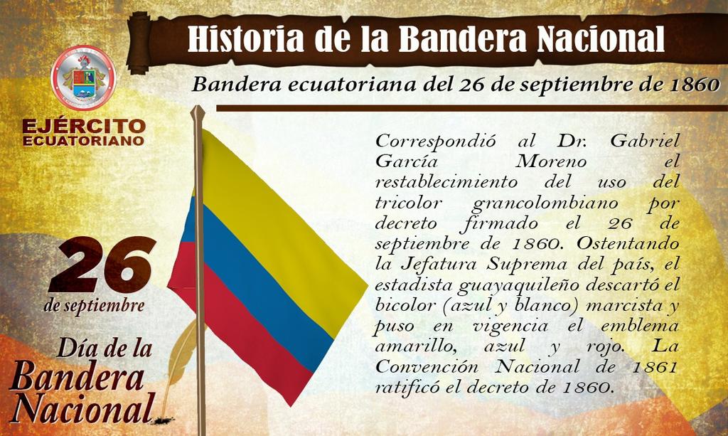 Ejercito Ecuatoriano على تويتر El 26 De Septiembre De 1860 Le