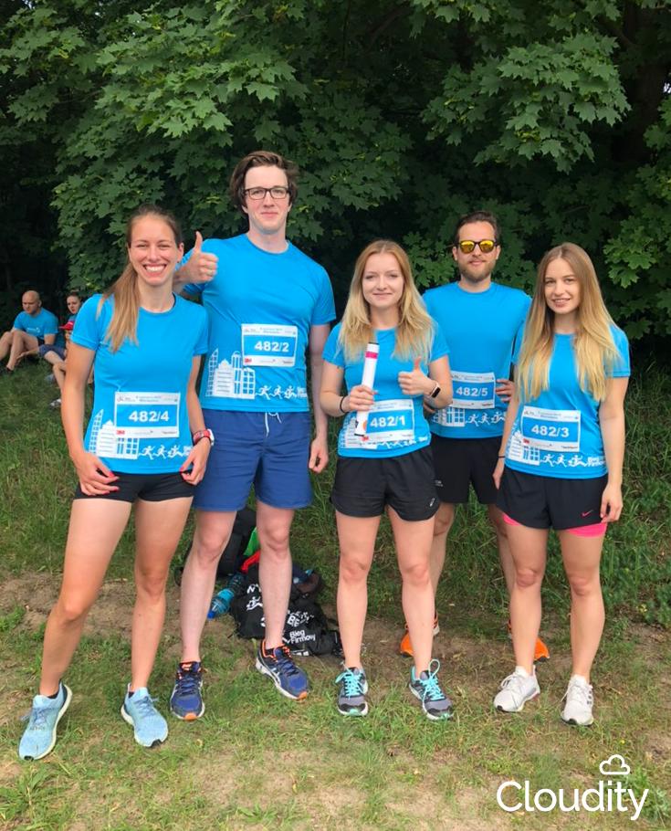 In June Cloudity took part in the Company Run (Bieg Firmowy), organized annually by Fundacja Everest in Wrocław and Warsaw.

We just received great news that this year, the Foundation gathered a record sum of 305 588 PLN!

#biegfirmowy #charity #fundacjaeverest #csr