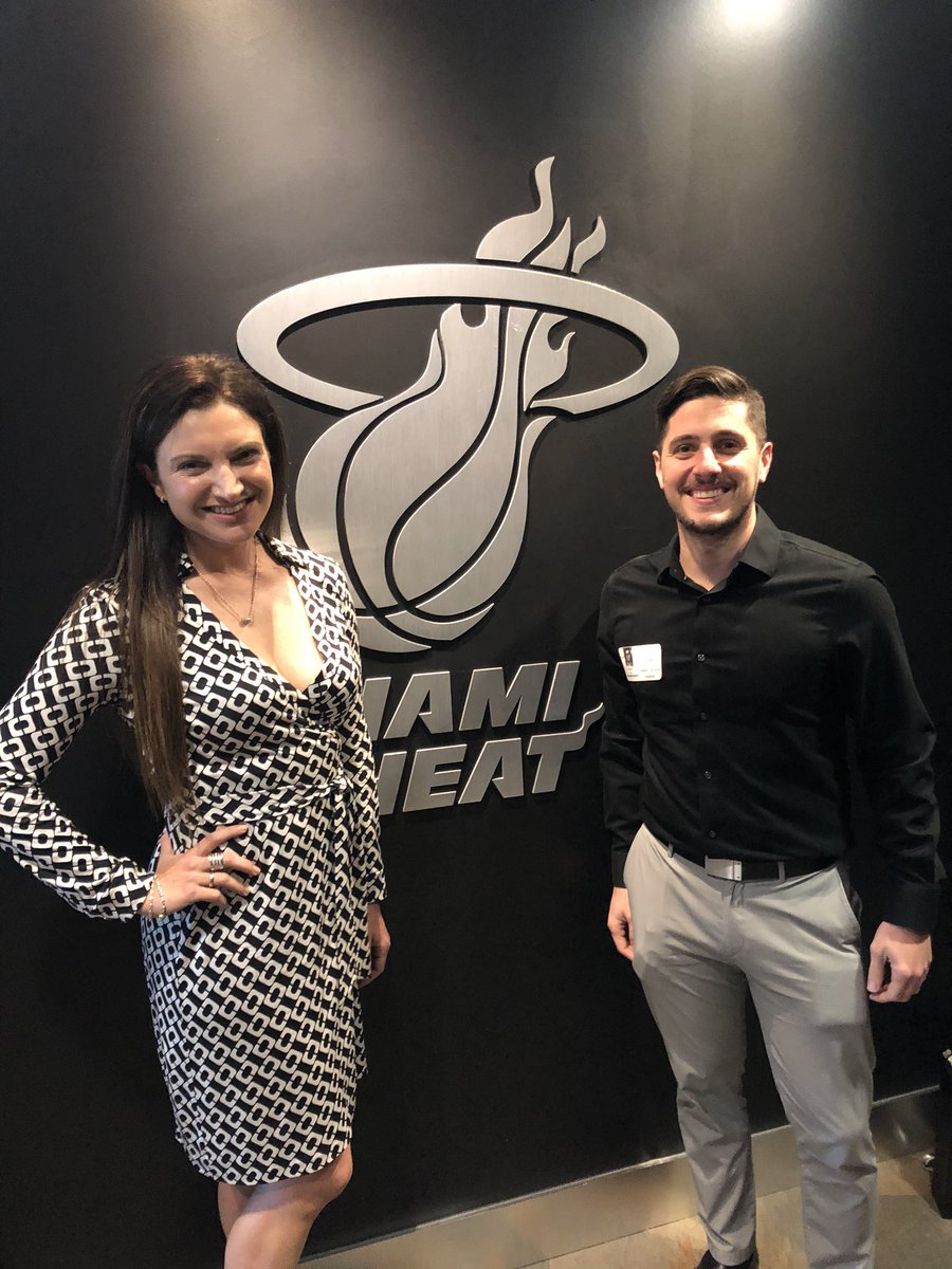 hgeronemus's tweet photo. Super pumped for the 2019-2020 @MiamiHEAT season after @UltimateHCM’s kick off meeting yesterday! Let’s go #UltiHeat! #peoplefirst #dontgivebackjustgive https://t.co/SJAwLxubzk