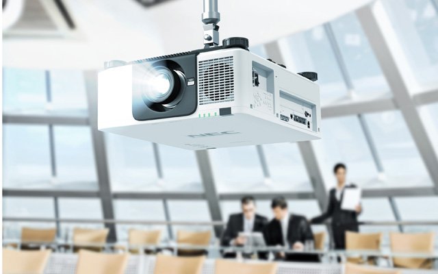 Impress with #4K pixel-free visualisation with low operational costs – for conferencing &amp; signage, engage your audience with tech from @NEC_Display_UK, drawing on its long heritage in cinema #projection bit.ly/2mwin4C