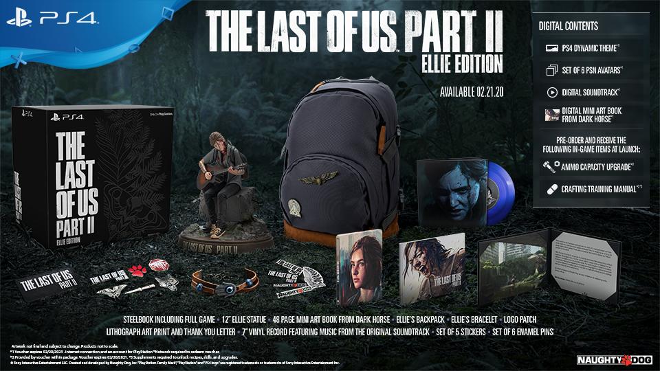 Playstation Asia There Are A Variety Of Different Editions Available For The Last Of Us Part Ii That Will Be Available For Pre Order At A Later Date In South East Playstation Asia There Are A Variety Of Different Editions Available For The Last Of Us Part Ii That Will Be Available For Pre Order At A Later Date In South East