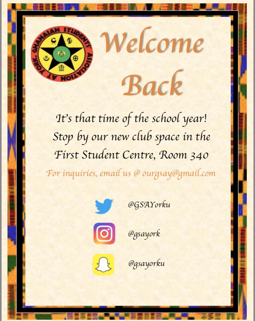 Ghanaians at York U tweet media