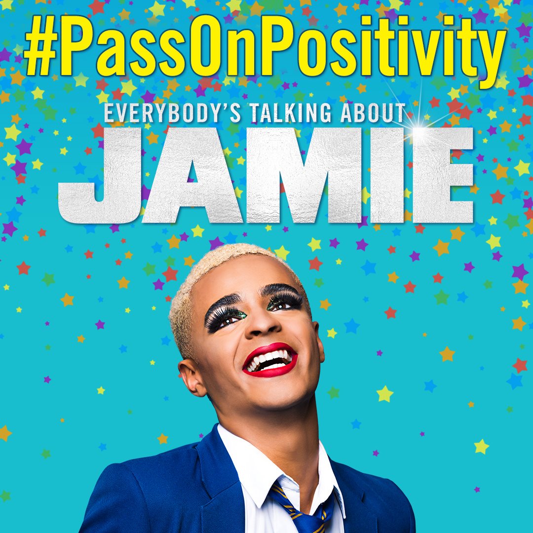 JamieMusical's tweet photo. Have you joined our latest competition with #PassOnPositivity? We've been making sure we spread the love as much as possible and you can get involved too! https://t.co/snfD4gIHLB #JamieLondon https://t.co/7ReJLvcUil