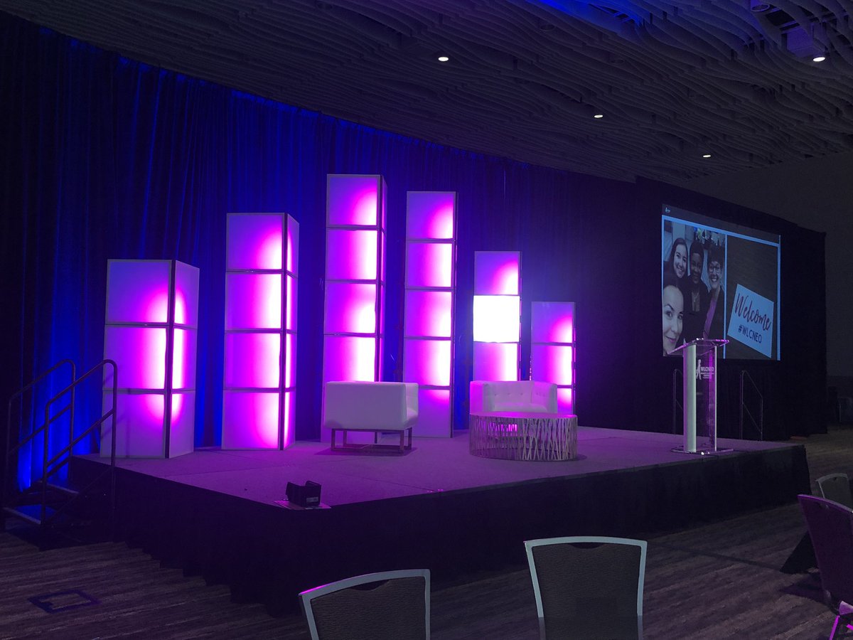 Who is ready for a day full of amazing speakers and networking? Retweet if you’re attending #wlcneo today! 🙌