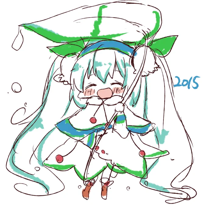 ミクさんアクキー絵柄らふ!!! 
