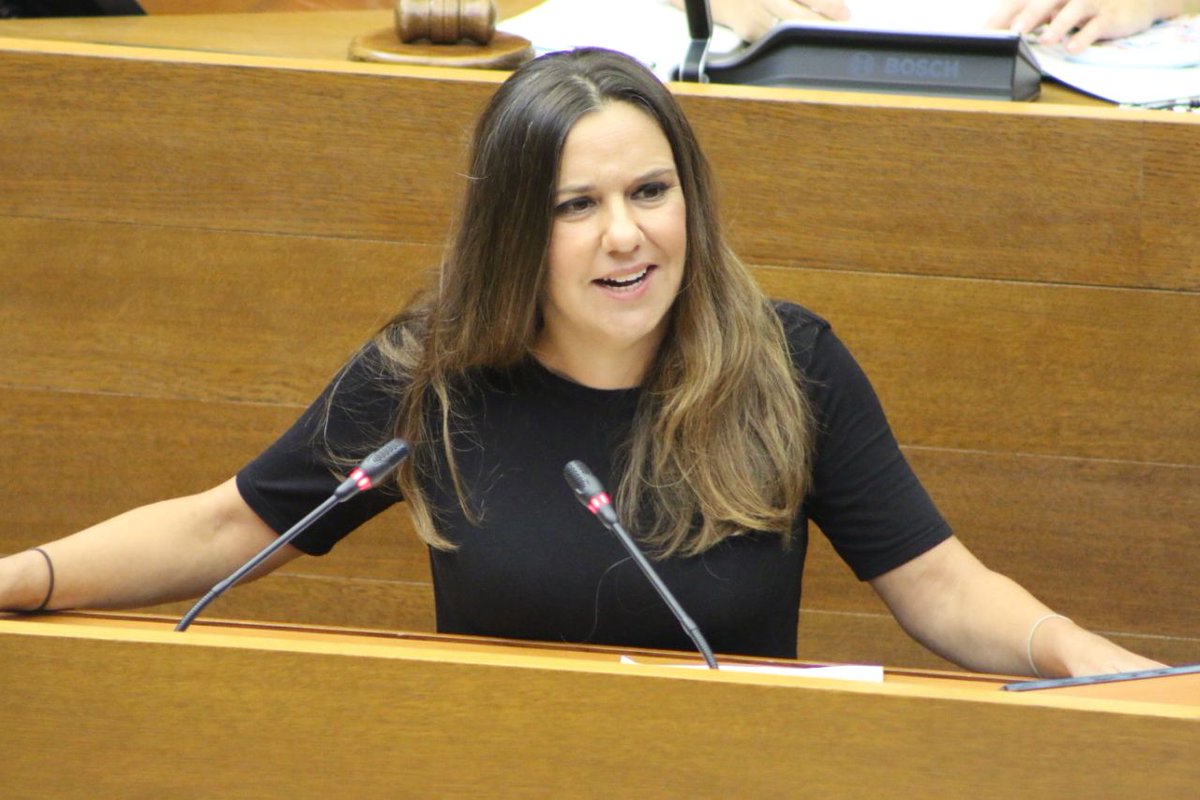 MonicaCompromis's tweet photo. "Agrair al moviment feminista la convocatòria de la #NitVioleta en resposta massiva al nefast estiu que hem patit on cada 2 dies, assassinaven a 1 de nosaltres. Si ahi no reaccionem com a societat, no ho farem mai" #PleCorts #EmergènciaFeminista https://t.co/gtiKqpLawn