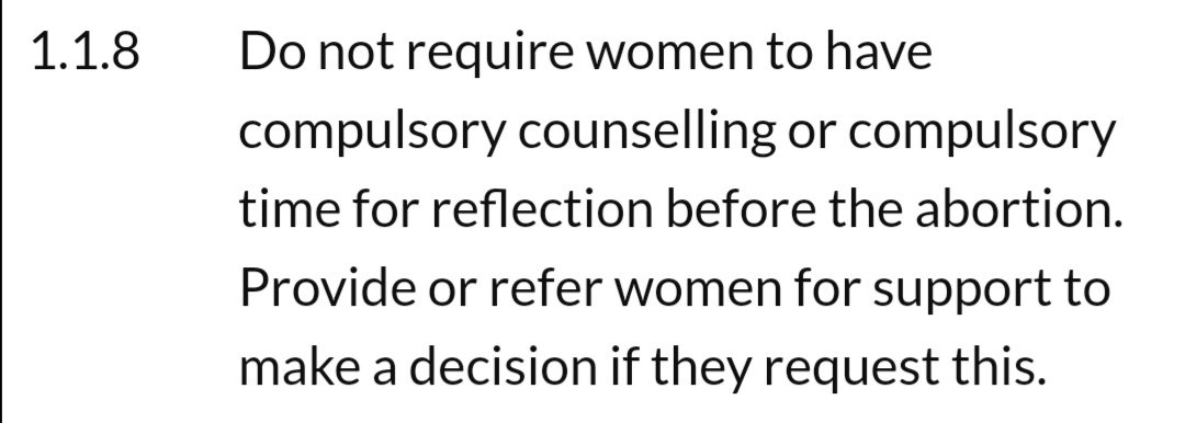 CaoilfhionnRM's tweet image. A new national guideline on abortion care published by NICE today.

IRELAND, if I could draw your attention  to THE SECTION ON WAITING TIMES, that'd be grrrrrrrreat.

#NICEguidelines #abortioncare #repealthewait #freesafelegal #mandatorywaitingtimes #NICE

nice.org.uk/guidance/NG140