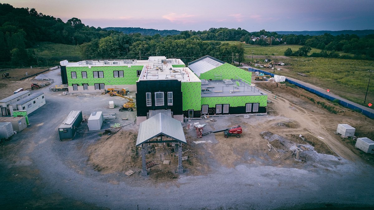 AmericanConst's tweet photo. ๐ Progress at Stephens Valley Church!! We are so excited to see this beautiful building come to life around the beautiful setting of Stephens Valley!!
.
.
#americanconstructorstn #amconst #stephensvalley #church #builders #constructionprogress #hills ##architecture #nashvilletn https://t.co/PLvTRB1me6