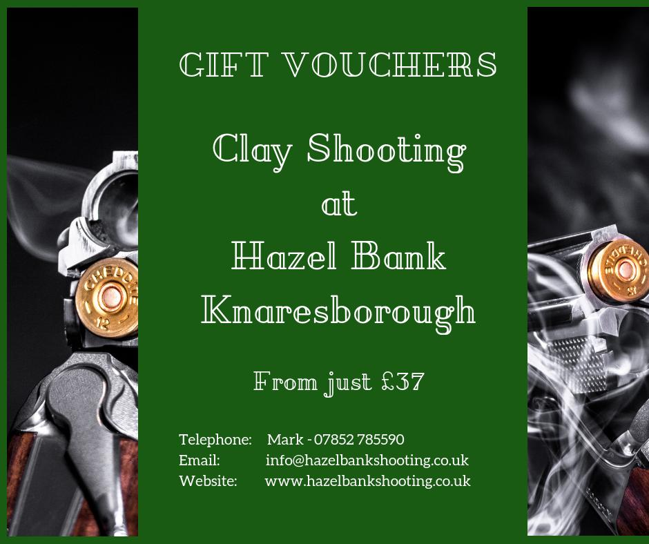 hb_shooting's tweet photo. Is it too soon to mention the C word?  We don't think so.  If you are looking for a great gift, whether for a birthday, special event or even... shhhhh.... Christmas, we've got what you need.  #Clayshooting #events #gifts #wetherbyhour https://t.co/zG86Y9D3oC