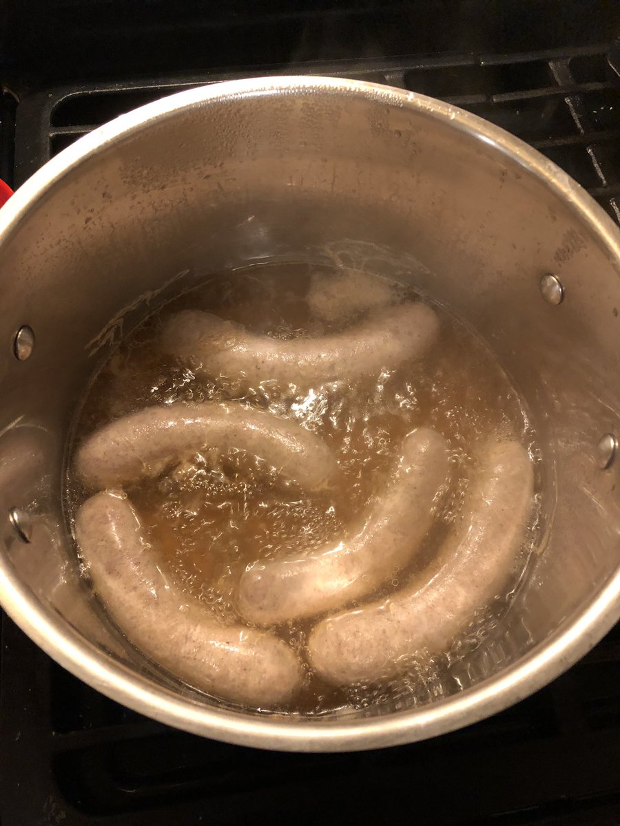 FremdBBQ's tweet photo. Do you always have to make pulled pork with pork shoulder?? Nope!!! Grind it up, add some spices, stuff it, and bingo!!! You have homemade brats! @FremdVikings #FHSspirit https://t.co/bGbszcL403