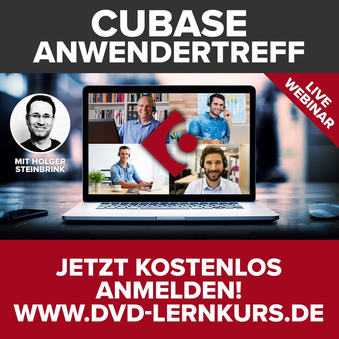 tsching's tweet image. Cubase Anwendertreff Webinar - am 1. Oktober 2019 um 20:30 Uhr. Jetzt kostenlos anmelden und teilnehmen: tinyurl.com/yy6d3plx
