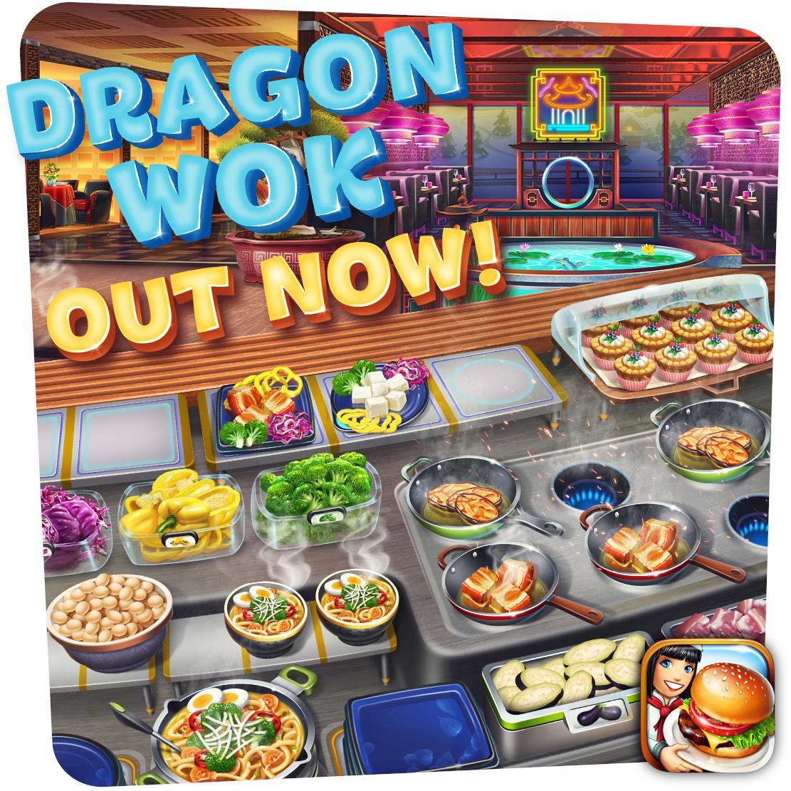 It's out now!
Sharpen your cooking skills with delicious and intricate dishes in the Alpine Resort's newest restaurant - Dragon Wok!
Update is available for iOS and Android, other platforms will be ready very soon! Have fun cooking! https://t.co/gjPCpgCrbk