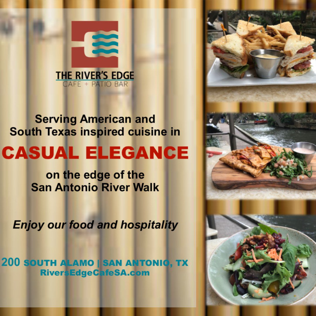 RiversEdgeSA's tweet photo. Please thank our amazing wait staff today as we celebrate #NationalFoodServiceWorkersDay. Serving breakfast, lunch, dinner with a smile! #WayToGoWednesday #RiversEdgeSA #RESA https://t.co/3bIkLhhris