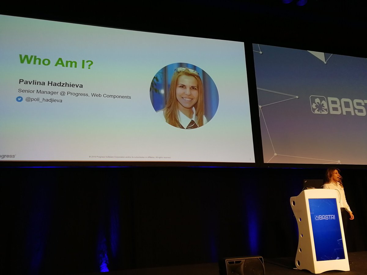 DOTNETDOKTOR's tweet image. @poli_hadjieva von @Telerik spricht in der Keynote der #Bastacon über ASP .NET Blazor #aspnetblazor @bastacon