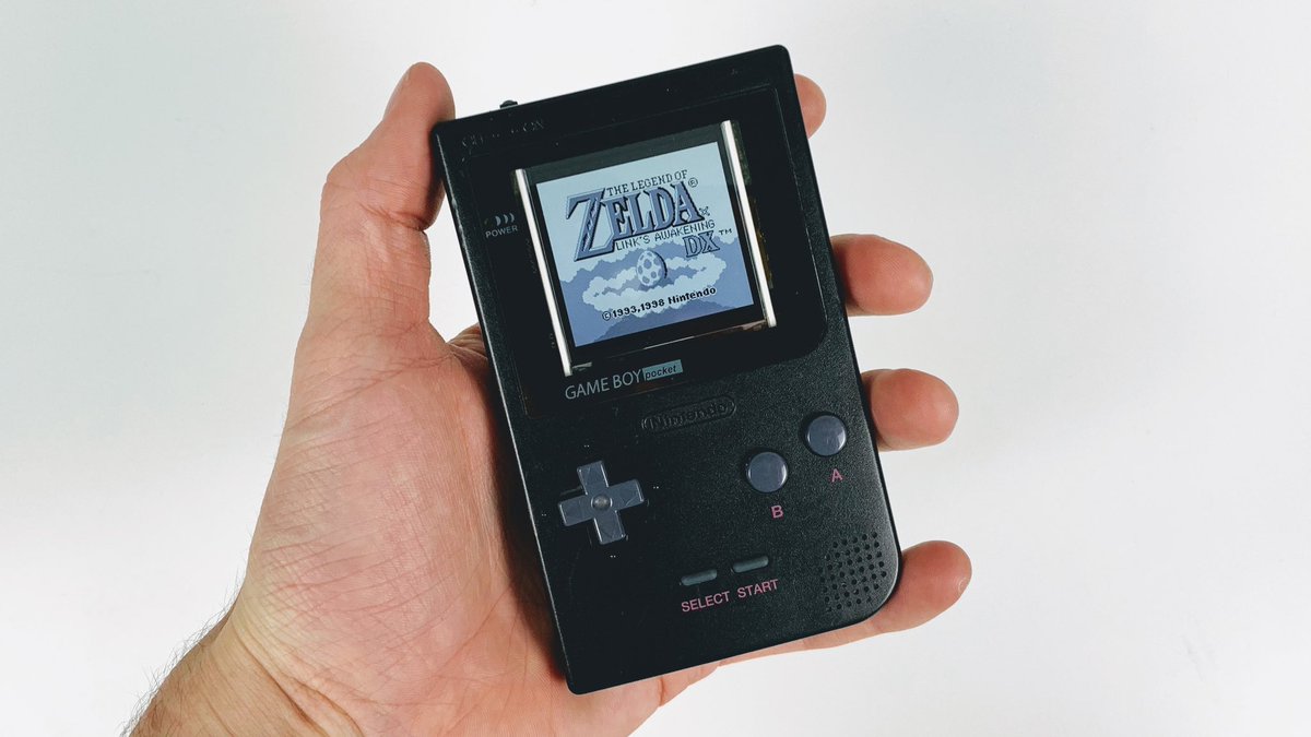 The Retro on Twitter: "The GameBoy Pocket just got a modern LCD screen in it! No need to backlight it any more. https://t.co/3uityTYLo1" / Twitter