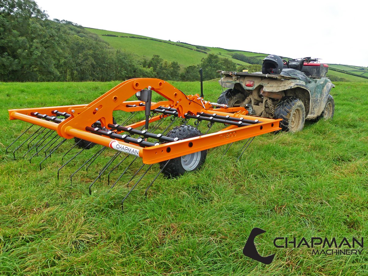 ChapmanMachines's tweet photo. The #TH200 is the latest in the range of time saving, innovate equipment from #ChapmanMachinery. The TH200 is a #ATV / #UTV #TineHarrow with electric lift, 2.0m working width &amp; heavy duty Einbock tines on a steel frame.

Find out more here: https://t.co/N0mNIi0uZt https://t.co/vw2FMK7ydo