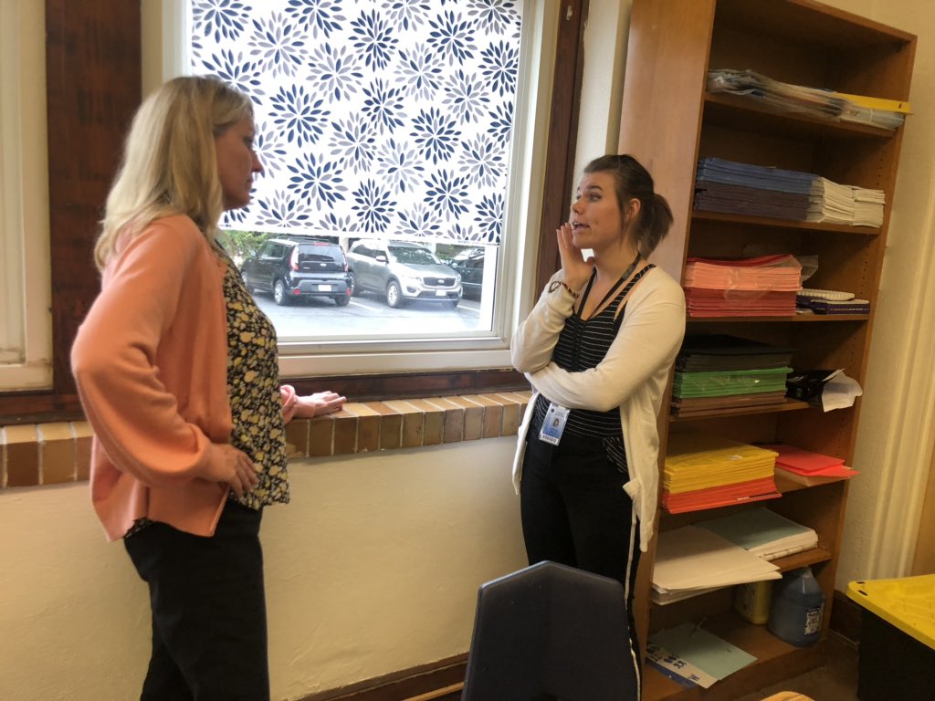 LShevey's tweet photo. Had the privelege of leading the awesome paras and secretary at #Campbell #ECC as they are working hard after school to grow their knowledge of how to better serve our students. #assertivevoice #lovemyjob #earlychildhood #ourteamrocks https://t.co/x45d02ghKF