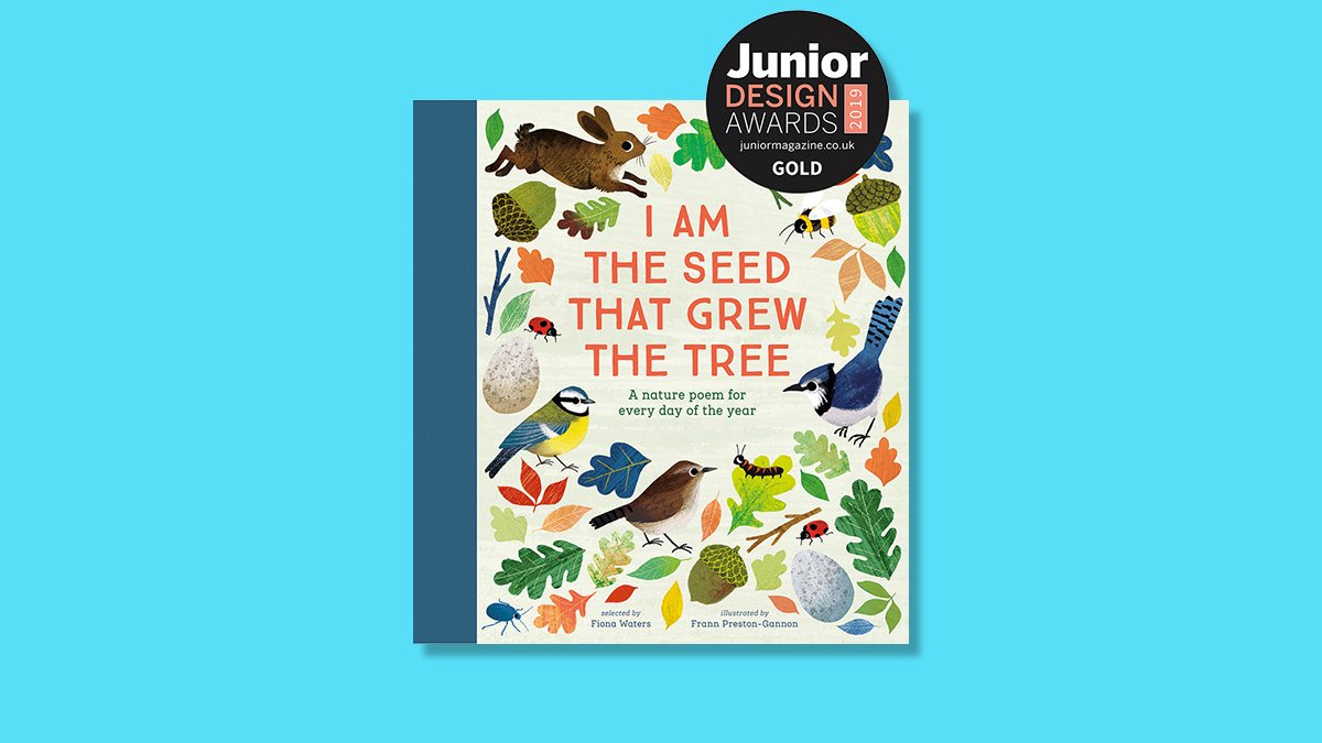 I Am The Seed That Grew The Tree has won GOLD in the 2019 Junior Design Awards, in the Best Designed/Illustrated Book For Children category! 

Congratulations <a href="/FrannPG/">Frann Preston-Gannon</a> and Fiona!

Read more here: bit.ly/2mAsB3W
#JDA19 @JuniorAwards19