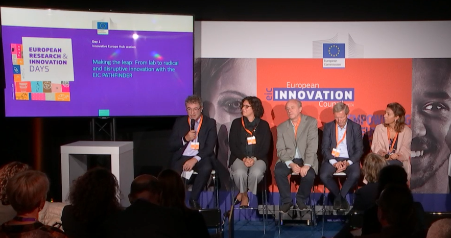 FetBriefing's tweet image. Jürgen Jähnert CEO of bwcon GmbH among the speakers talking about business exploitation opportunities. #futuretechweek #RiDaysEU