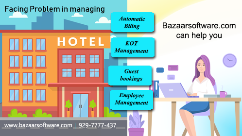 BazaarSoftware's tweet image. Facing problem in managing Guests, Employee, Orders in hotels. We are here to help you out. 
Click here: bit.ly/2lteopv
#hotelsoftware #hotel #software #hotelmanagementsoftware
