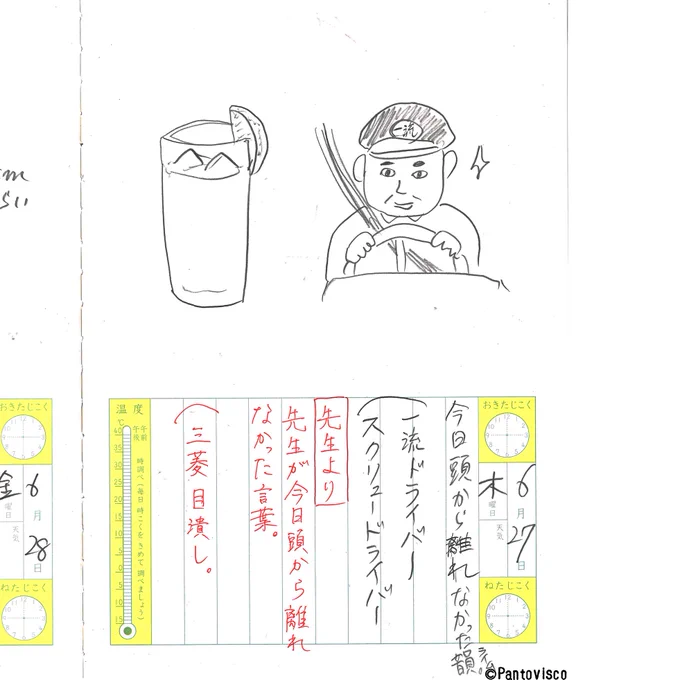 インスタに新作のカオス絵日記を10日分アップしました。

完全版はコチラよりどうぞ
⬇︎
https://t.co/WtvuBVGifM 