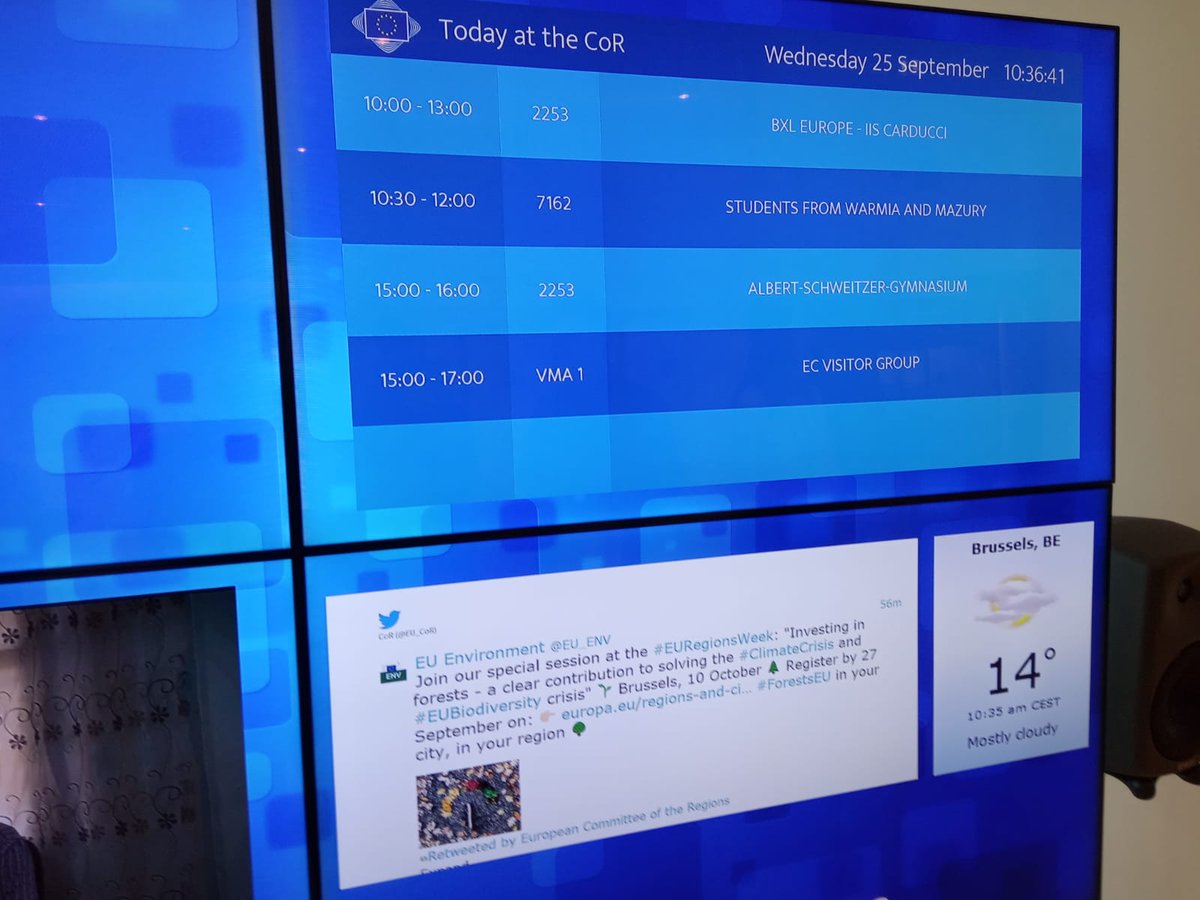 DwmWarmia's tweet photo. Kolejny intensywny dzień naszych laureatów #15latWMwUE w #Bruksela 🇧🇪
👉W programie spotkania w @EUCouncil oraz @EU_CoR 

📌Another intensive and interesting day for our #15yearsWMinEU winners‼️👇
They visited #EuropeanCouncil and #CommitteeOfTheRegions 🤝🇵🇱🇪🇺 https://t.co/BCe5f2oJgf