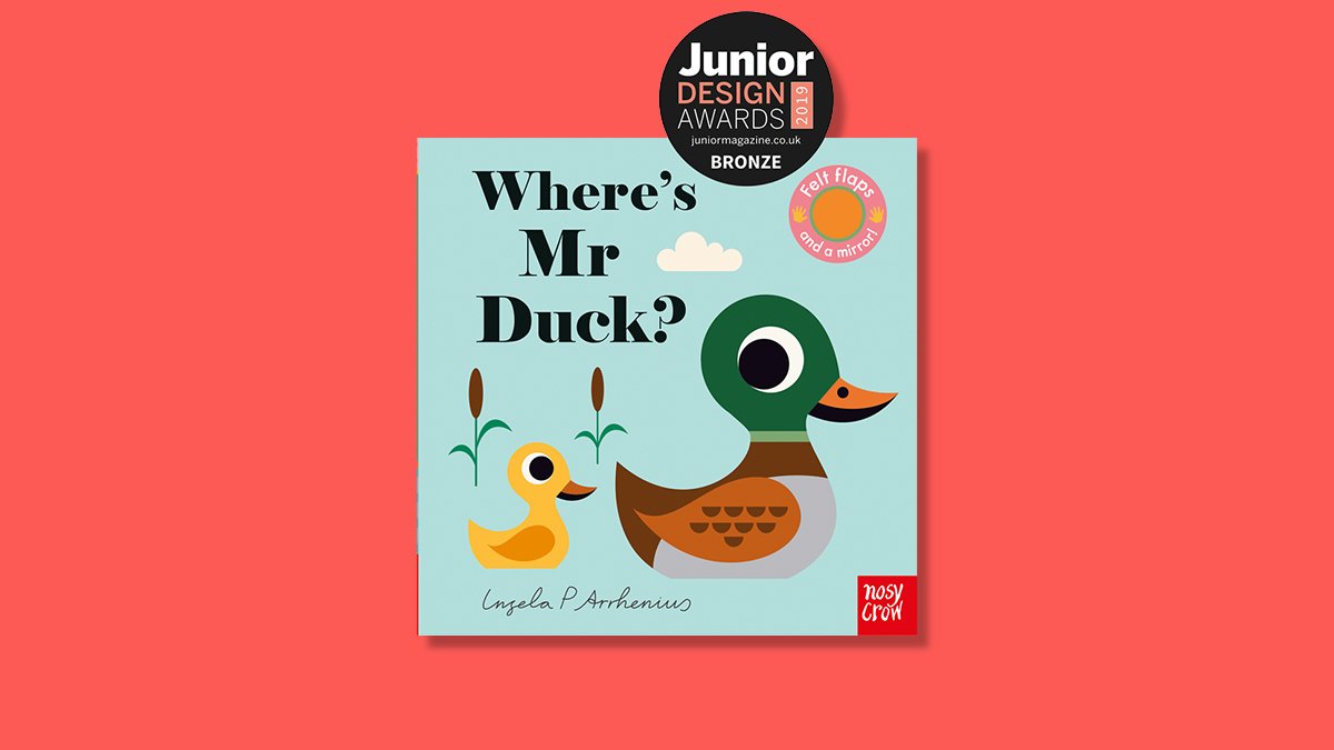 Where's Mr Duck? 🦆

He's off celebrating his big win, of course! WHERE'S MR DUCK has won BRONZE in the 2019 Junior Design Awards, in the Best Baby Book 0-4yrs category. 

Congratulations Ingela! 

Read more here: bit.ly/2mAsB3W
#JDA19 @JuniorAwards19