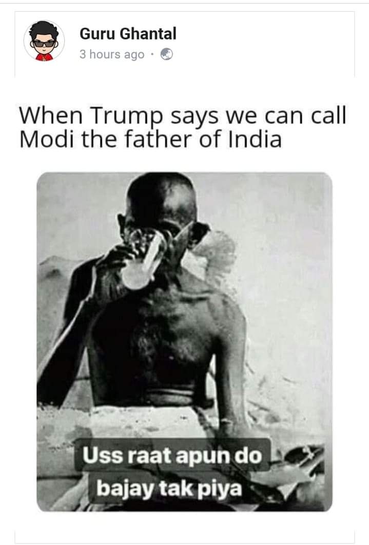 The_Godfather1's tweet image. #ModiFatherFaceOff #FatherOfIndia