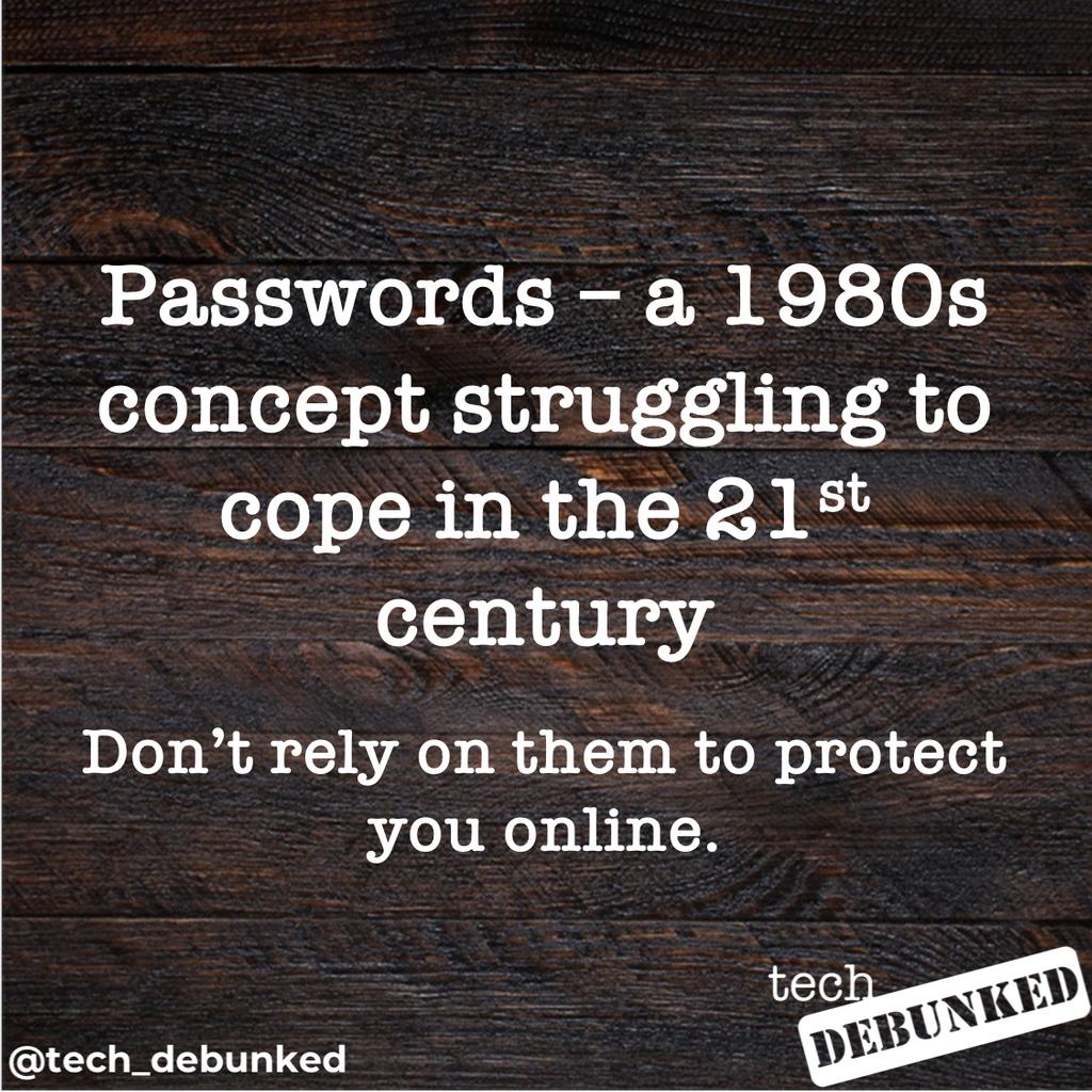 techdebunked's tweet image. Researchers at @FSecure recently concluded that weak passwords present the greatest risk to our #online #security. Drop by techdebunked.com to see how easy it is to make passwords fit for the 21st century while still fitting-in with your everyday online #lifestyle