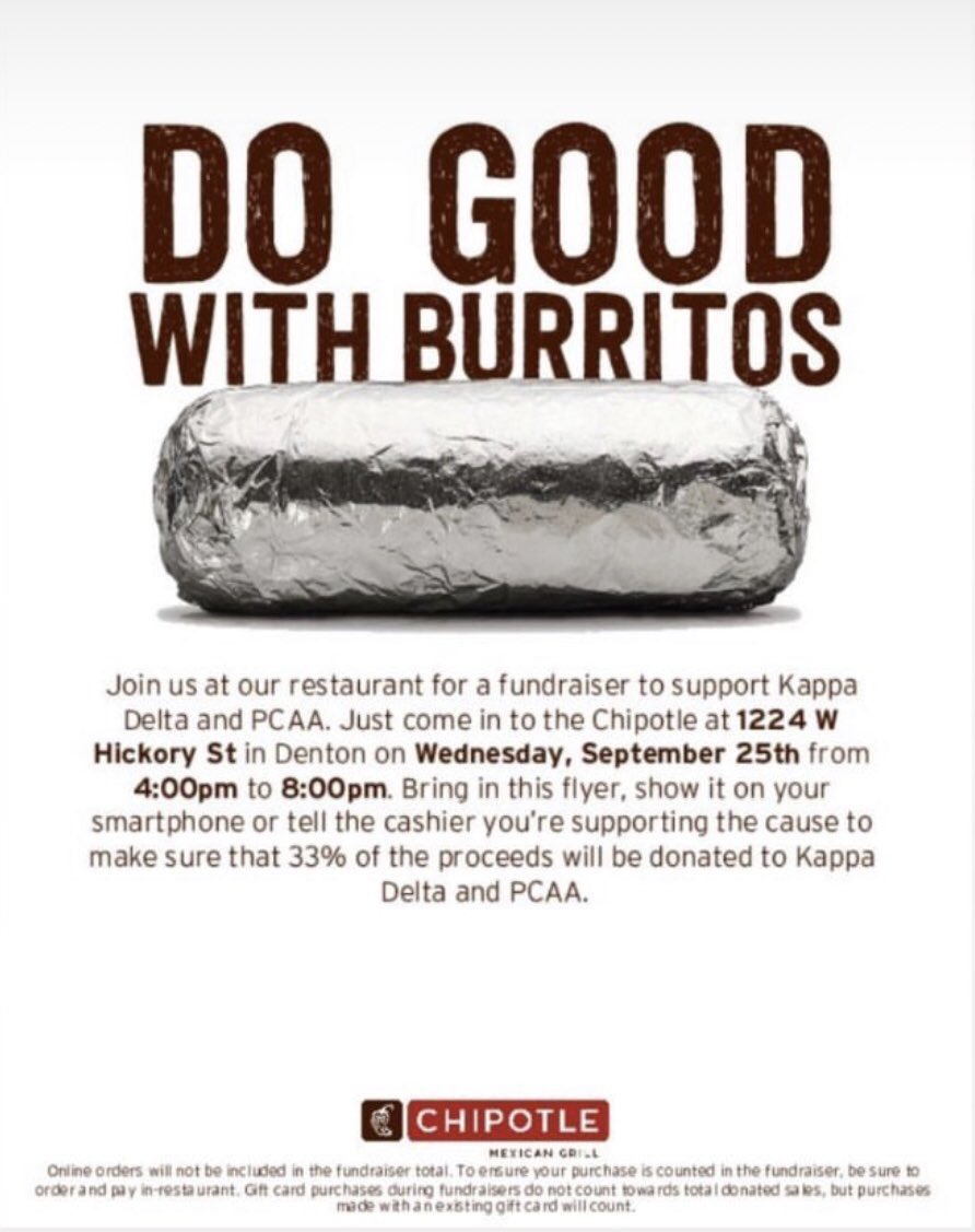 Join us today at Chipotle to support <a href="/PCAAmerica/">Prevent Child Abuse America</a> 💙💙 We can’t wait to see you there!