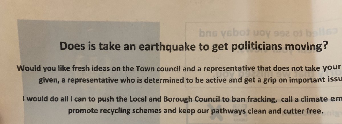 Does is? Does is? We might thwart the frackers if we can communicate more better!