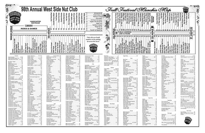 Fall Festival Munchie Map 2020 It's Here! Fall Festival 2019 Munchie Map Released