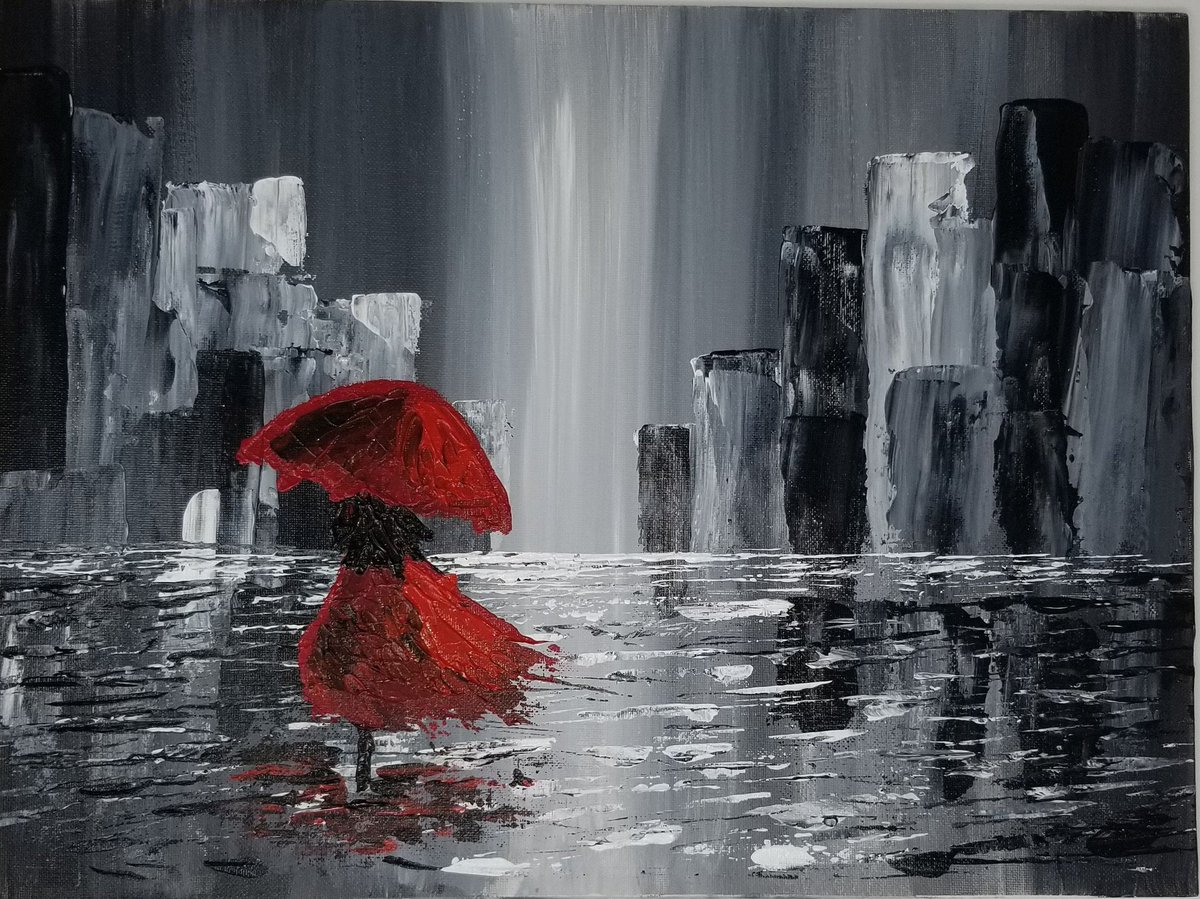 fernandezlidia's tweet photo. Excited to share the latest addition to my #etsy shop: The city https://t.co/GDIPuhXKWi #art #painting #black #red #entryway #studio320x200 https://t.co/2MSp5hR7Tw