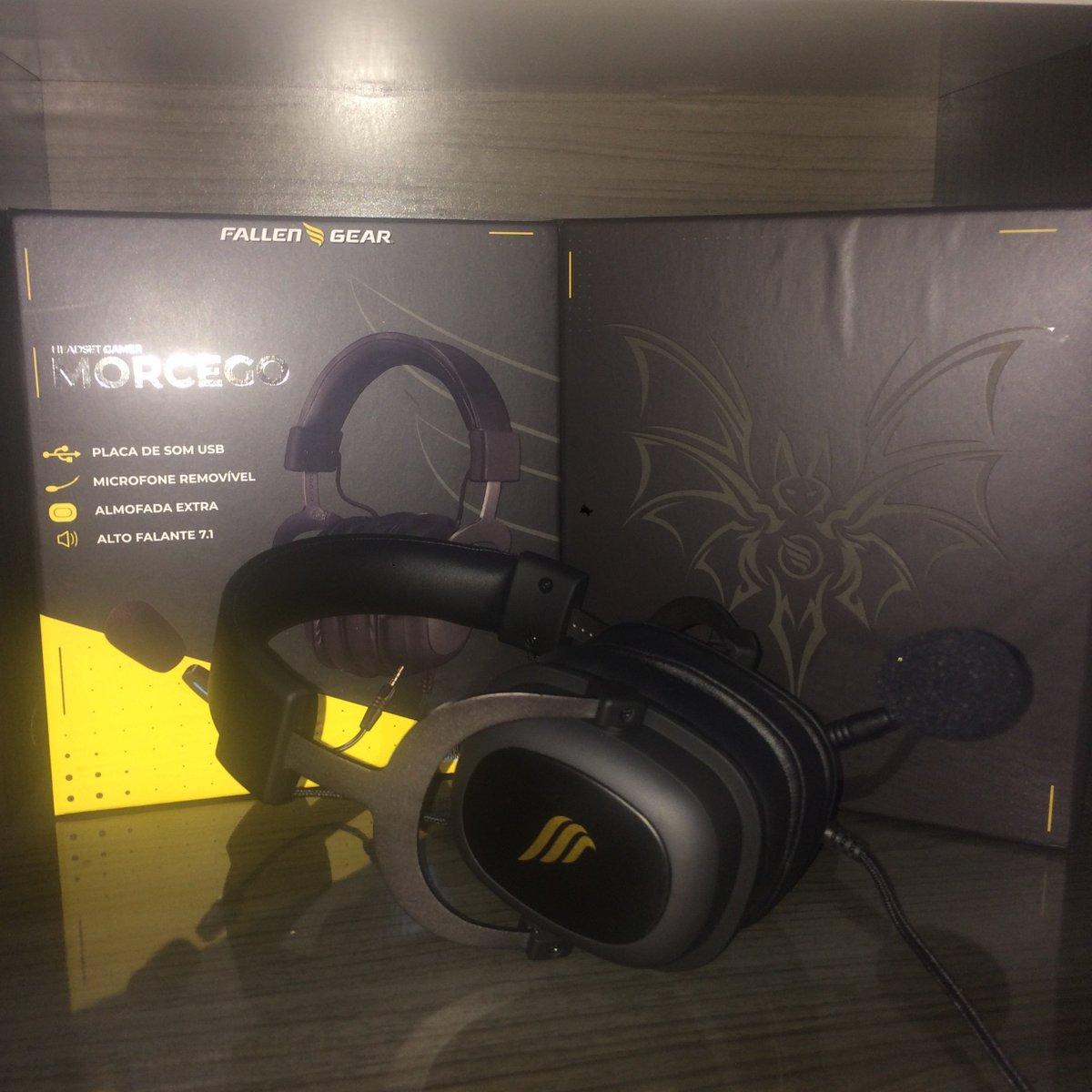 obrunosilva_'s tweet photo. Morcegão, melhor compra que eu fiz em 2019. Meu xodó que por sinal não troco por nada. Qualidade de áudio excepcional, microfone também surreal. Recomendo sem dúvidas! 😍
Chegou 3 dias após a confirmação do pagamento, muito bem embalado, qualidade total! https://t.co/tLGCdEvmxz